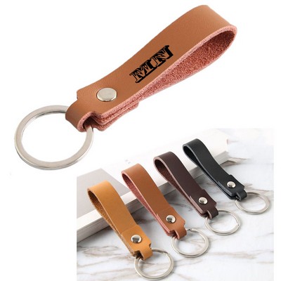 Genuine Leather Keychain