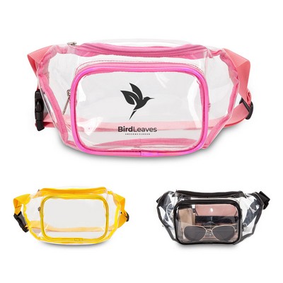 Clear PVC Fanny Pack/Waist Bag