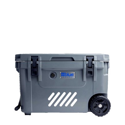 60 Qt. Blue Coolers 10 Day Ice Vault W/ Wheels