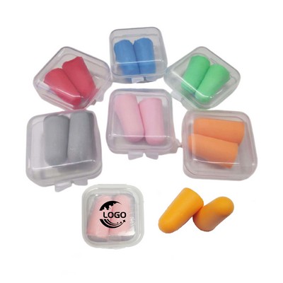 MOQ 50pcs Anti-Noise PU Foam Soft Earplug