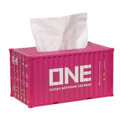 Shipping Container Tissue Box