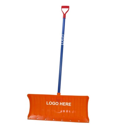 Thickened Plastic Steel Rail Steel Snow Shovel