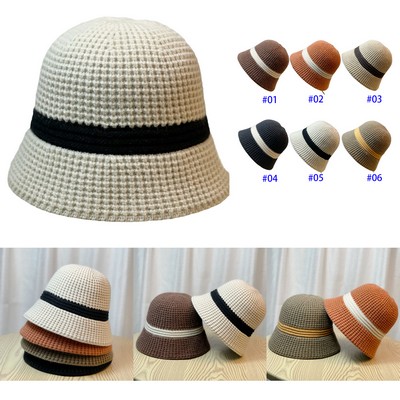 Women's New Knitted Versatile Fisherman Hat