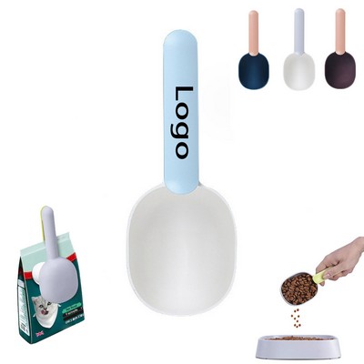 Plastic Pet Food Feeding Spoon