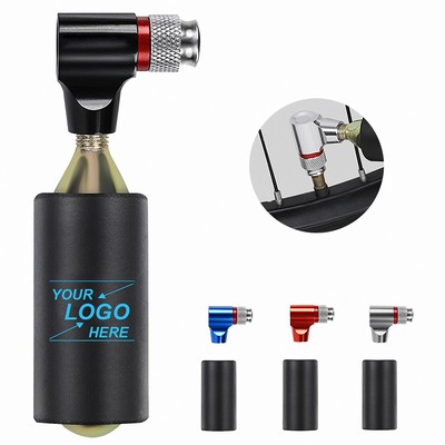 Cycling CO2 Cartridge Nozzle with Protective Sleeve