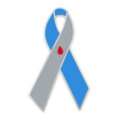 Diabetes Awareness Ribbon Pin