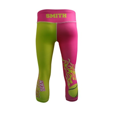 Women's Stretch Midcalf Baselayer Compression Pants