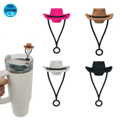 Silicone Cowboy Hat Straw Covers Cap