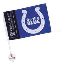 100% Polyester Car Flag (8"x12"/ 2 Side)