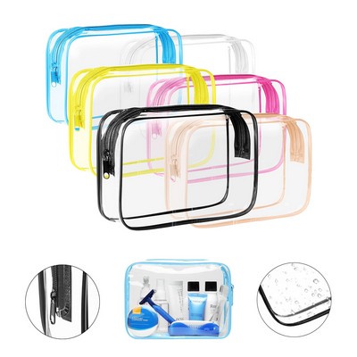 Custom Clear Transparent PVC Cosmetic Bag