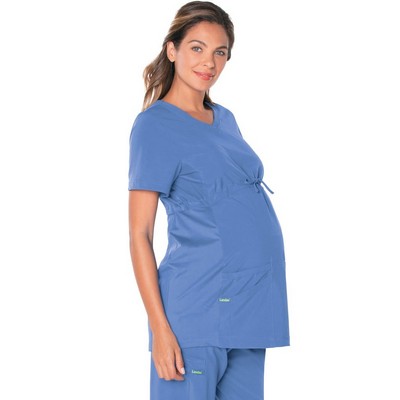 Landau® Proflex Women's 3 Pocket V-Neck Maternity Scrub Top