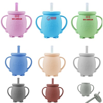 7OZ Silicone Baby Training Cup