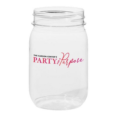 16oz. TRITAN Acrylic Mason Jar