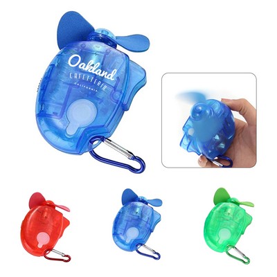 Mini Fan with Carabiner