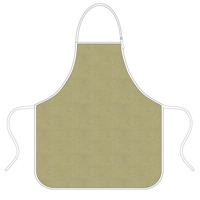 Deluxe Apron 28"x32" -Adjustable neck-Round corner -100% Natural Cotton Canvas