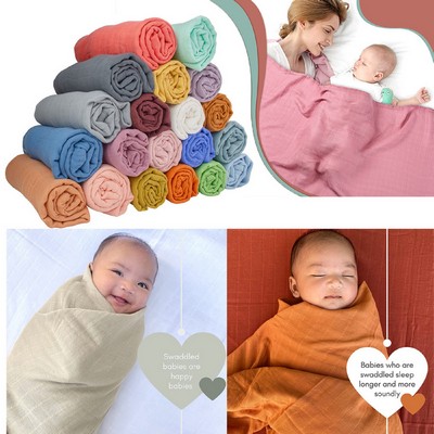 Muslin Swaddle Baby Blankets