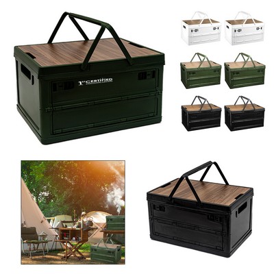 Collapsible Storage Bins with Handle