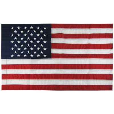 2.5' x 4' U.S. Nylon Flag with Pole Sleeve