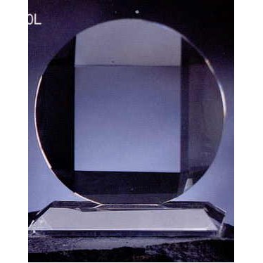 Crystal Circle Award (5 1/8")