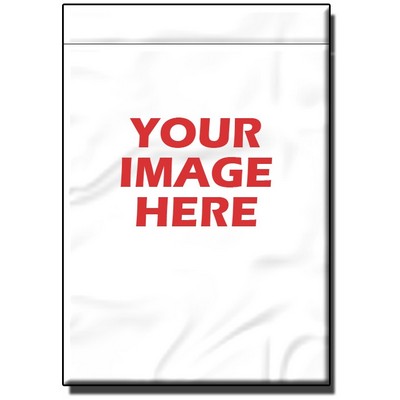 Custom Printed Flag on White Fabric w/3 Color Print (2' x 3')