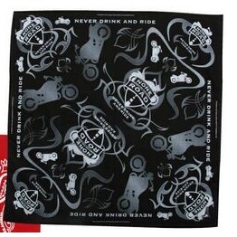 Square 50/50 Poly Cotton Paisley Bandana Scarf