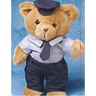 Policeman Accessory for Stuffed Animal - 3 Piece