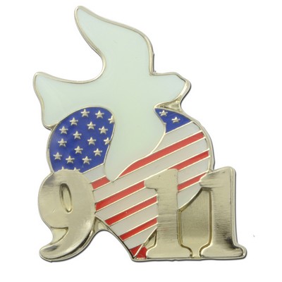 9-11 Dove Lapel Pin