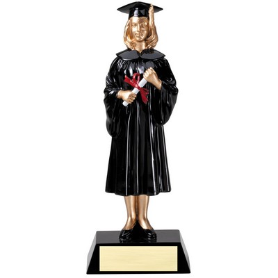 Female Graduate Award - 9 1/4" Tall