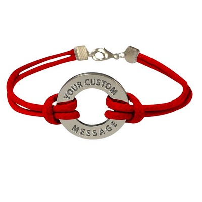 Awareness Disc Bracelet