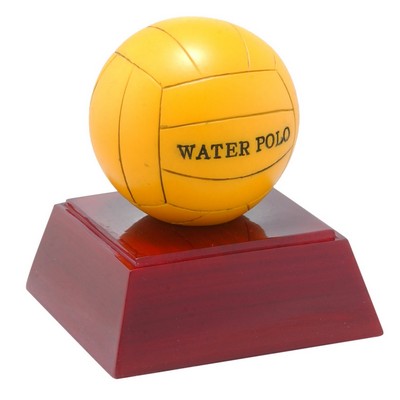 Water Polo, Full Color Resin Sculpture - 4"