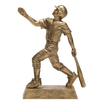 Baseball, Male Figure - Large Signature Figurines - 10-1/2" Tall