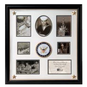 POW/MIA Medallion Collage Frames (16"x17")