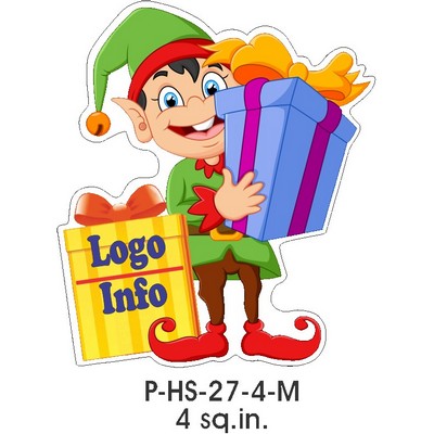 Elf Promotional Magnet (4 Square Inch)