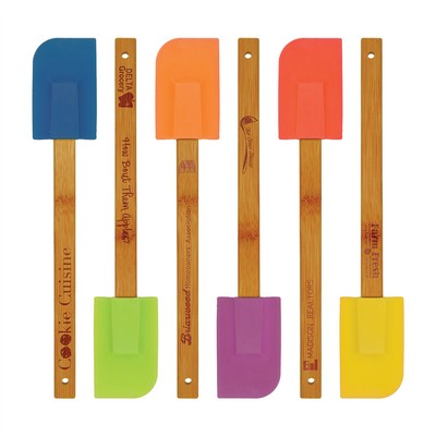 .625" x 11.75" - Wood Spatula - Bamboo