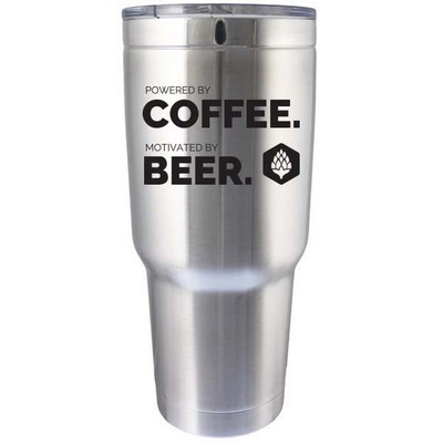 32 Oz. Boss Stainless Travel Mug Double Wall Vacuum Insulated