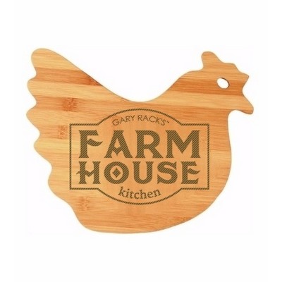 Bamboo Bay Cutting Board - Chicken Shape