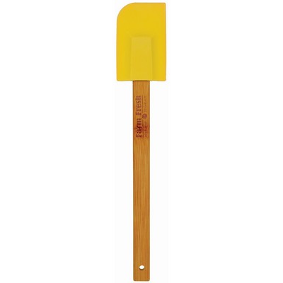 11.75" Yellow Silicone Spatula