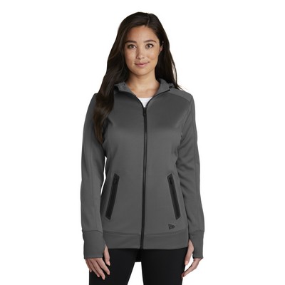 New Era® Ladies' Venue Fleece Full-Zip Hoodie