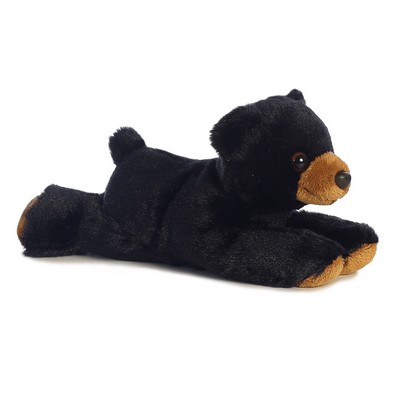 8" Lux Black Bear Stuffed Animal