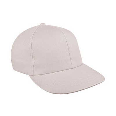 USA Made Pro Style Solid Color Brushed Snapback