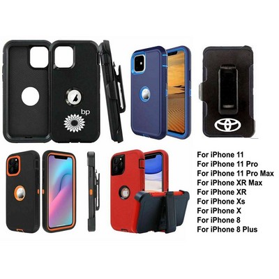 Kidder iPhone Shockproof Case with Belt Clip and a kickstand