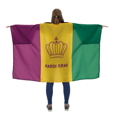 Mardi Gras Body Flag