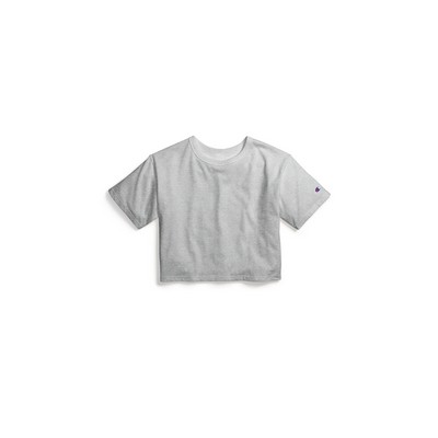 Champion® Women's Cropped Short Sleeve Heritage Tee