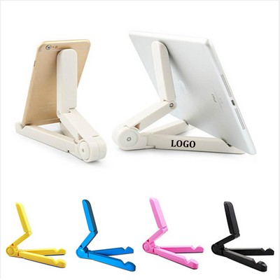 Triangle Collapsible Tablet Holder For Cell Phones and Pads