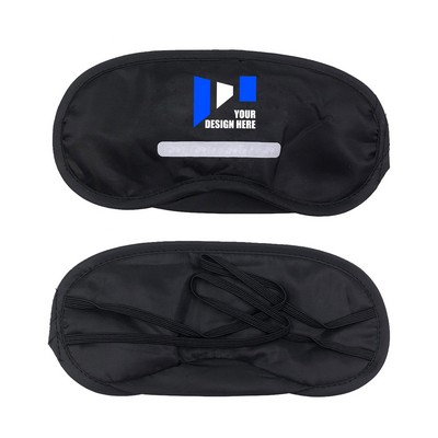 MOQ 50pcs Polyester Eye Mask