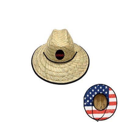 Lifeguard Straw Hat