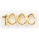 1000 Cut Out Stock Casting Lapel Pin