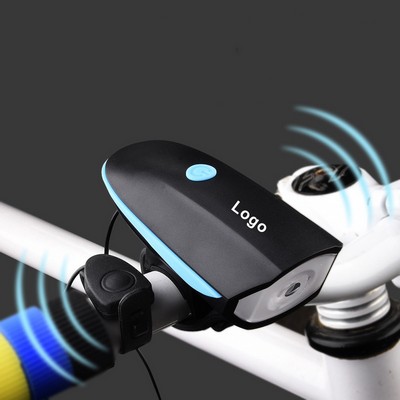 Rechargeable Bicycle Light with Bell