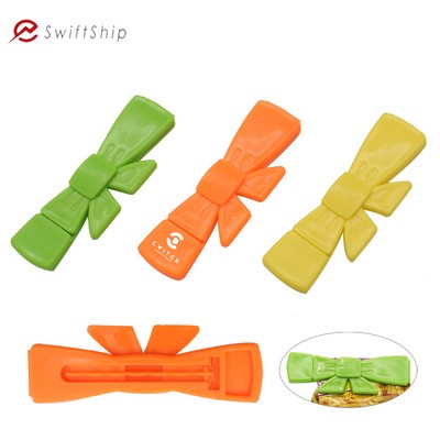 Bow Shape Food Bag Sealing Clips