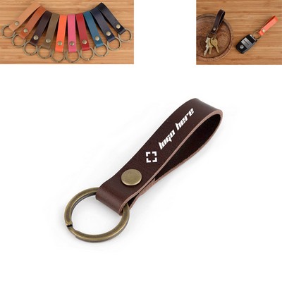 Leather Keychain